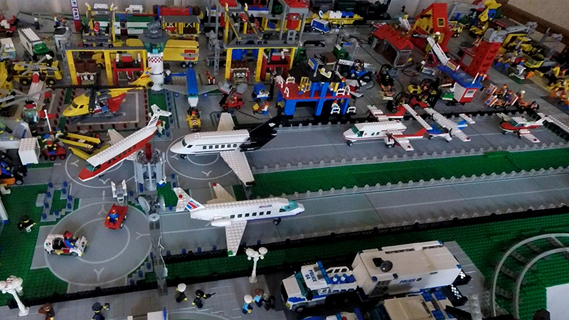 LEGO City Overhead View